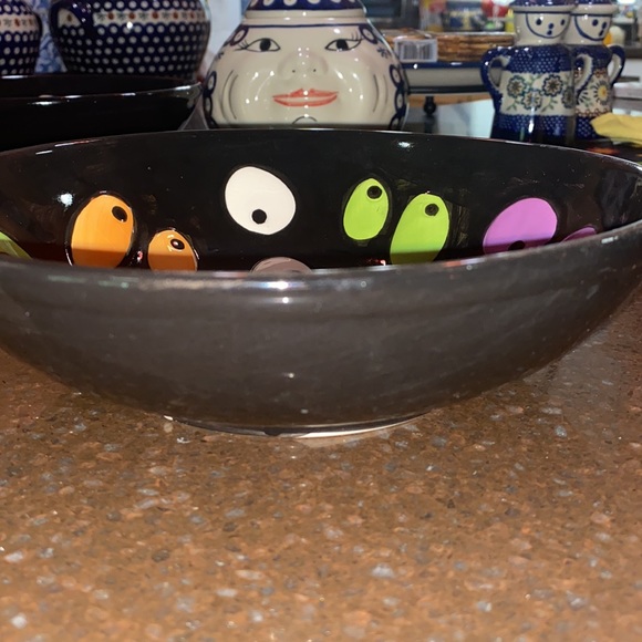Cute Halloween bowl with google eyes - Picture 3 of 5
